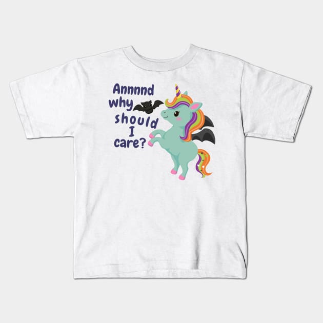 Unicorse Kids T-Shirt by oneduystore